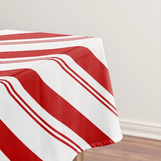 Peppermint Streifen Tischdecke (Beispiel)
