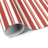 Peppermint Strip Wrapping Paper Geschenkpapier (Rolleneckpunkt)