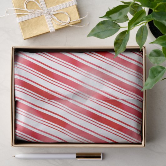 Peppermint Stripe Seidenpapier (Geschenk)