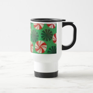 Peppermint Swirl Candy Reisebecher