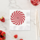 Peppermint Swirl Candy Serviette (Beispiel)