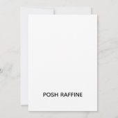 Peppermint Swirl Mug-Blank Card Feiertagskarte (Rückseite)