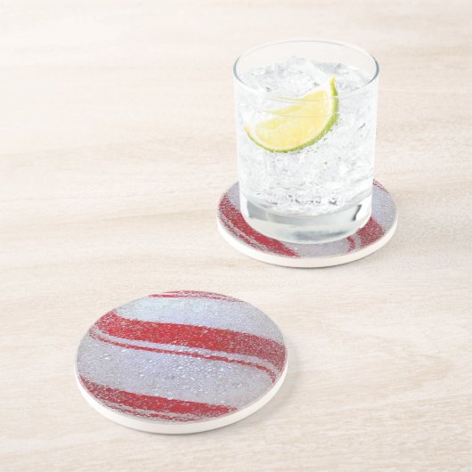 Peppermint Swirl Untersetzer (Seite)