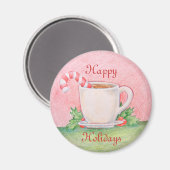 Peppermint Tea Magnet (Vorderseite/Rückseite)