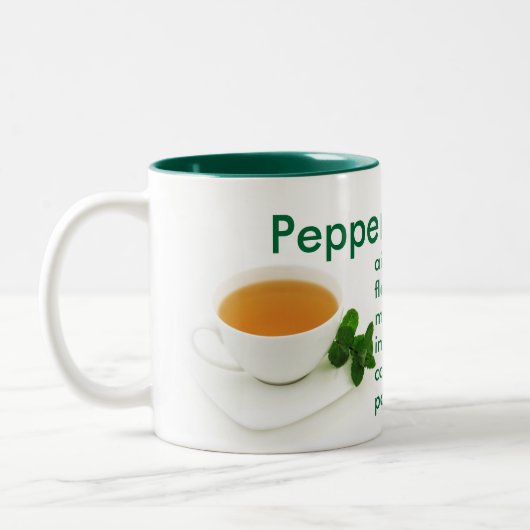 Peppermint Tea Tasse (Links)