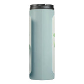 Peppermint Tee Design AI Art Thermosbecher (Rückseite)