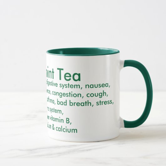 Peppermint Tee Tasse (Rechts)
