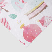 Peppermint Watercolor Weihnachtszettel Seidenpapier (Ausschnitt)