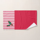 Peppermint Weihnachten Holly Bath Handtücher Set G (Handtuch)