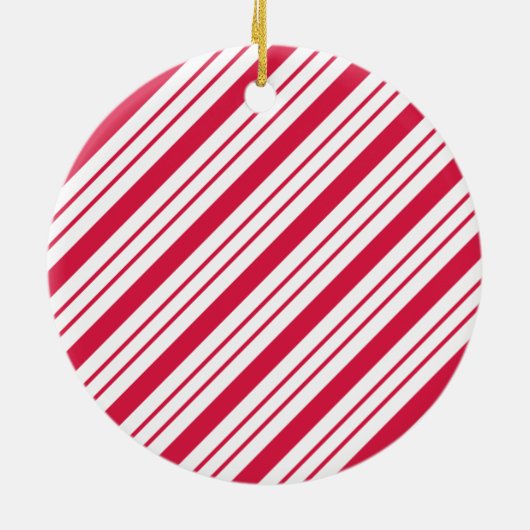 Peppermint Weihnachts Candy Ornament (Hinten)