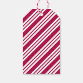 Peppermint Weihnachtskochtelefone Geschenkanhänger (Rückseite)