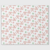 Peppermint/Weihnachtswrapping Paper Geschenkpapier (Flach)