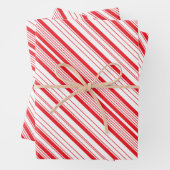 Peppermint Wrapping Paper Geschenkpapier Set (Beispiel)
