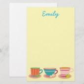 Peppermintee für Teeliebhaber Briefpapier (Vorne/Hinten)