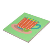 Peppermintee für Teeliebhaber Fliese (Seite)