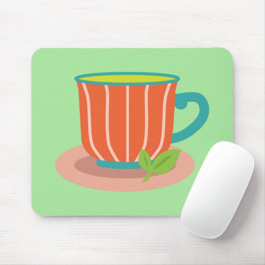 Peppermintee für Teeliebhaber Mousepad (Mit Mouse)