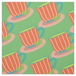 Peppermintee für Teeliebhaber Stoff