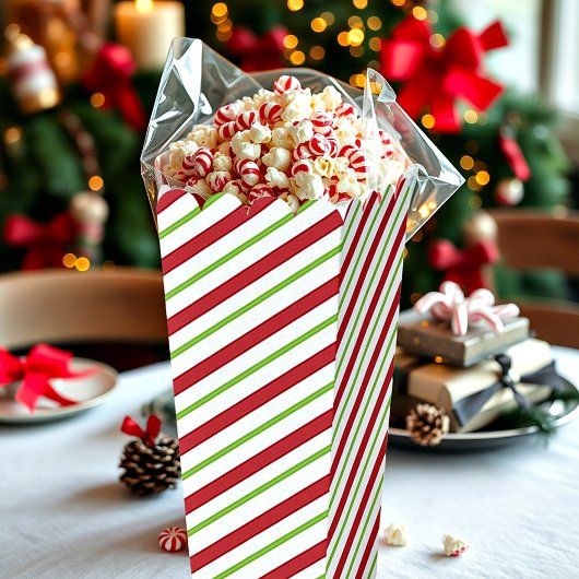 Peppermintestreifen personalisiert geschenkschachtel