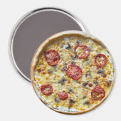 Pepperoni Käse Pizza Kühlschrank Magnet (Vorderseite/Rückseite)