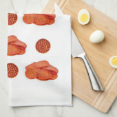 Pepperoni Küchenhandtuch Handtuch (Viertel Falte)