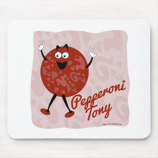 Pepperoni Mousepad (Vorne)
