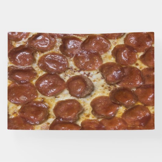 Pepperoni Pizza Banner (Horizontal)