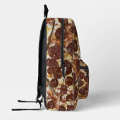 Pepperoni Pizza Bedruckter Rucksack (Links)