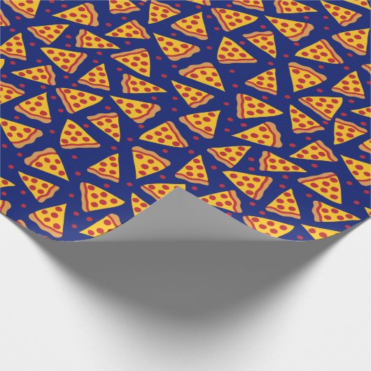 Pepperoni Pizza Birthday Party Geschenkpapier (Ecke)