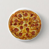 Pepperoni Pizza Button (Vorderseite)