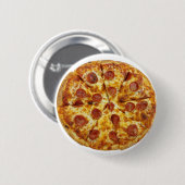 Pepperoni Pizza Button (Vorne & Hinten)