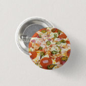 Pepperoni Pizza Button (Vorne & Hinten)