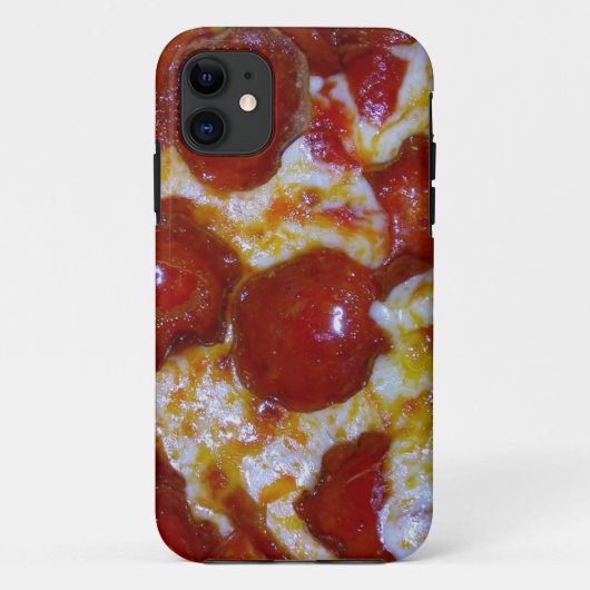 Pepperoni Pizza Case-Mate iPhone Hülle (Rückseite)
