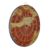 Pepperoni-Pizza Dartscheibe (Vorderseite Links)