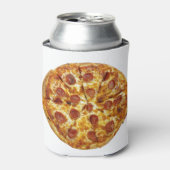 Pepperoni Pizza Dosenkühler (Kanne Vorderseite)
