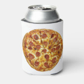 Pepperoni Pizza Dosenkühler (Kanne Rückseite)