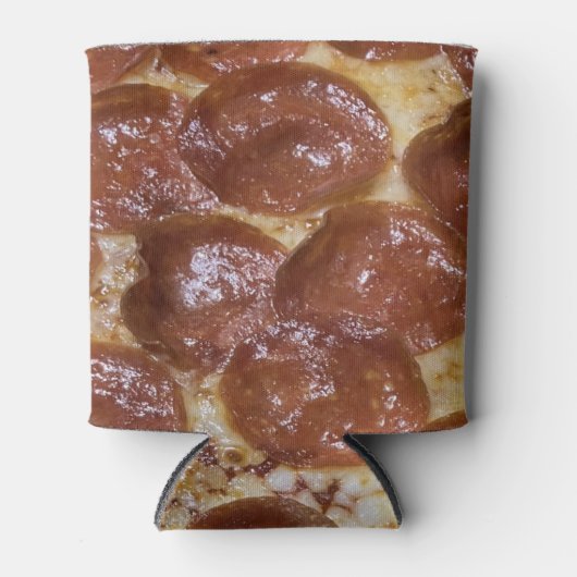 Pepperoni Pizza Dosenkühler (Vorderseite)