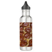Pepperoni Pizza Edelstahlflasche (Links)