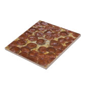 Pepperoni Pizza Fliese (Seite)