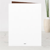 Pepperoni Pizza Food Funny Karte (Rückseite)