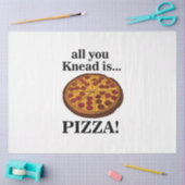 Pepperoni Pizza Food Funny Seidenpapier (Basteln)