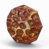 Pepperoni Pizza Fotoblock (Rechts)