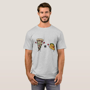 Pepperoni-Pizza GEGEN Taco: Mexikaner gegen T-Shirt