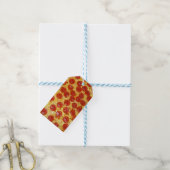Pepperoni Pizza Geschenkanhänger (Mit Garn)