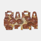 Pepperoni Pizza Geschenkschachtel (Ungefaltet)