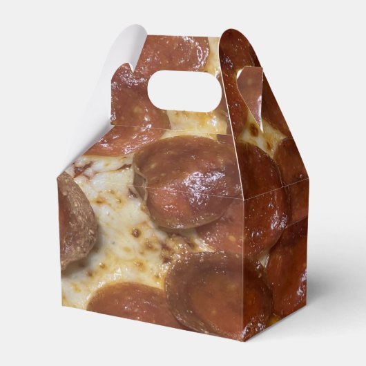 Pepperoni Pizza Geschenkschachtel (Vorderseite)