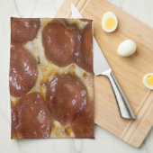 Pepperoni Pizza Geschirrtuch (Viertel Falte)