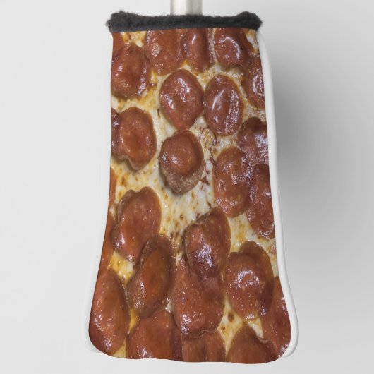 Pepperoni Pizza Golf Headcover (Rotieren 90)