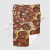 Pepperoni Pizza Golfhandtuch (Insitu)