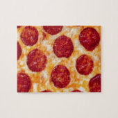 Pepperoni Pizza Hot und Yummy! Puzzle (Horizontal)