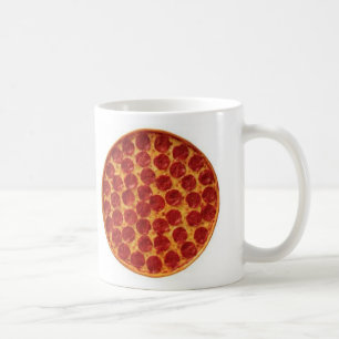 Pepperoni-Pizza Kaffeetasse